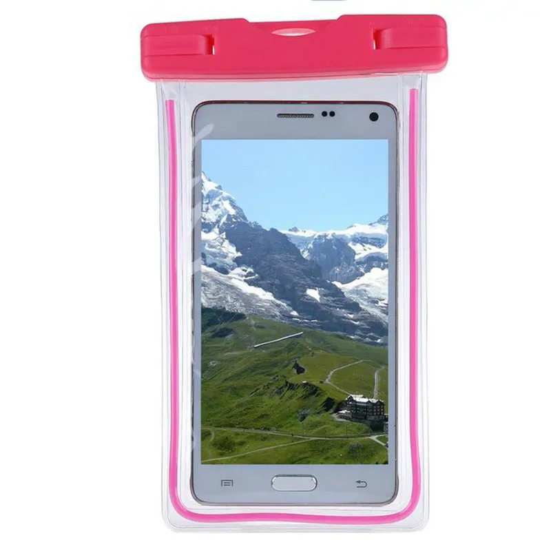 Waterproof Phone Case For Swimming Underwater Surfers Universal Waterproof Pouch Funda Bag For Smartphone Size 4''-6.5'' Cases